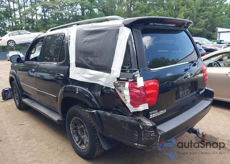 2003 Toyota Sequoia Limited V8 from USA, damaged, VIN 5TDBT48A43S171811